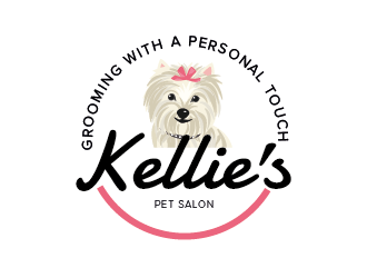 Kellies Pet Salon logo design by czars