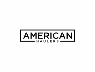American Haulers logo design by Editor
