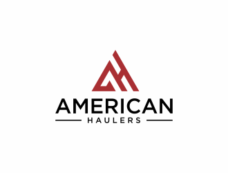 American Haulers logo design by Editor