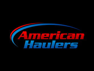 American Haulers logo design by lexipej