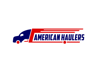 American Haulers logo design by Gwerth