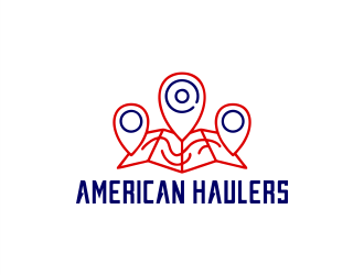 American Haulers logo design by Gwerth