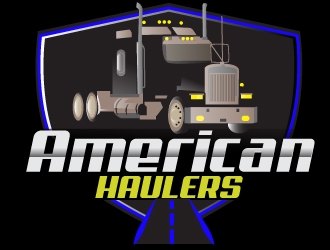 American Haulers logo design by AamirKhan