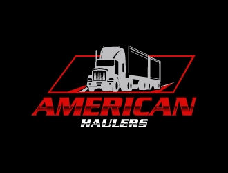 American Haulers logo design by AamirKhan