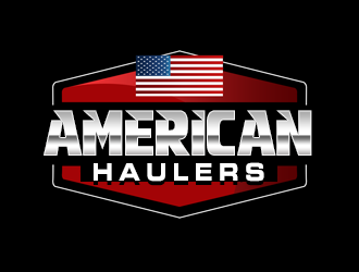 American Haulers logo design by kunejo