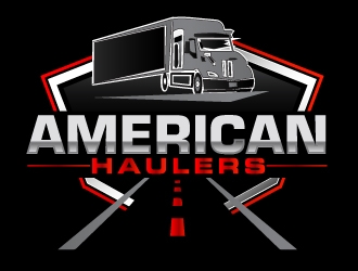American Haulers logo design by AamirKhan