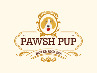 Pawsh Pup logo design by czars