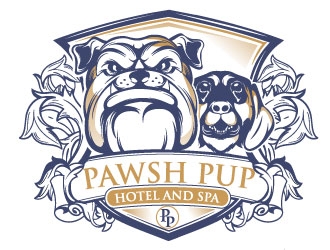 Pawsh Pup logo design by Suvendu