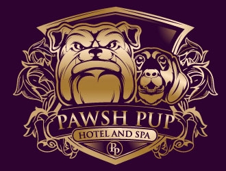 Pawsh Pup logo design by Suvendu