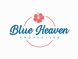 Blue Heaven Properties logo design by Moon