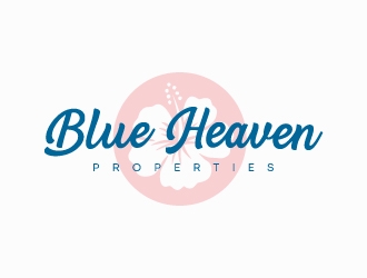 Blue Heaven Properties logo design by Moon