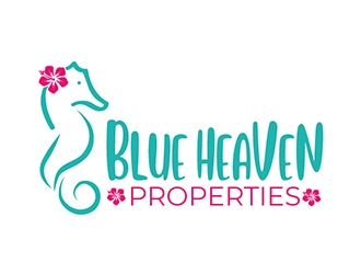 Blue Heaven Properties logo design by logoguy
