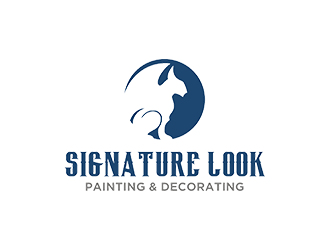 Signature Look Painting & Decorating logo design by Rizqy