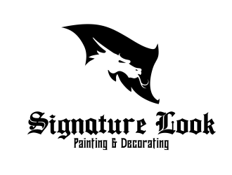 Signature Look Painting & Decorating logo design by aldesign