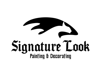 Signature Look Painting & Decorating logo design by aldesign
