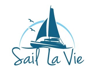 Sail La Vie logo design by Vincent Leoncito