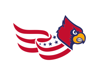 Louisville Football logo design by qqdesigns