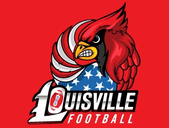 Louisville Football logo design by Suvendu