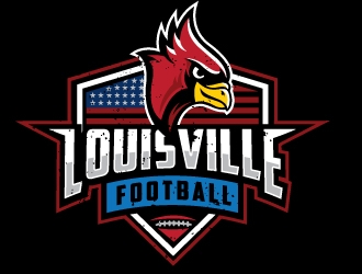 Louisville Football logo design by REDCROW