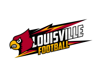 Louisville Football logo design by Panara