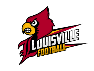 Louisville Football logo design by Panara