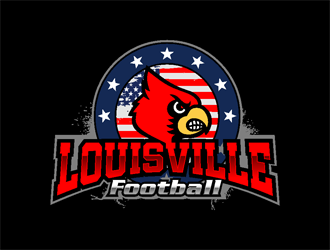 Louisville Football logo design by coco