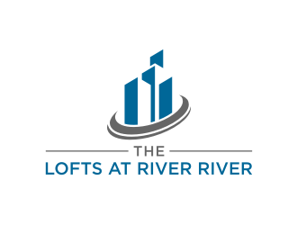 the lofts at River River logo design by logitec
