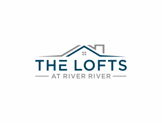 the lofts at River River logo design by checx