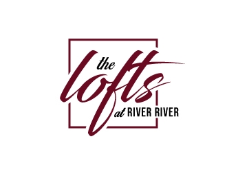 the lofts at River River logo design by Foxcody