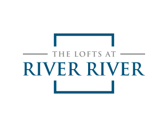 the lofts at River River logo design by p0peye