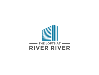 the lofts at River River logo design by hopee