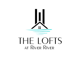 the lofts at River River logo design by bougalla005