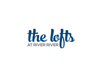 the lofts at River River logo design by N3V4