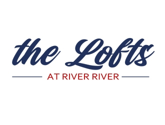 the lofts at River River logo design by Dodong