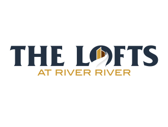 the lofts at River River logo design by ekitessar