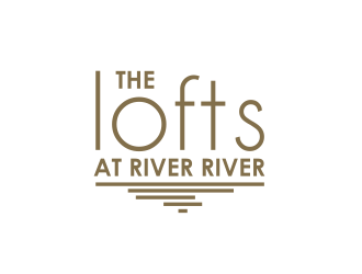 the lofts at River River logo design by serprimero