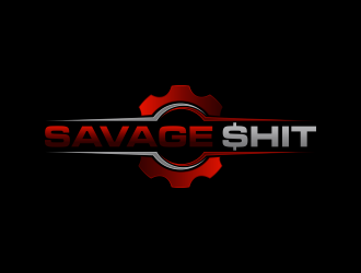 Savage Shit logo design by p0peye