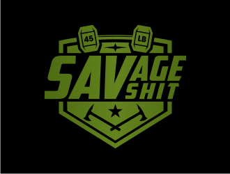 Savage Shit logo design by GemahRipah