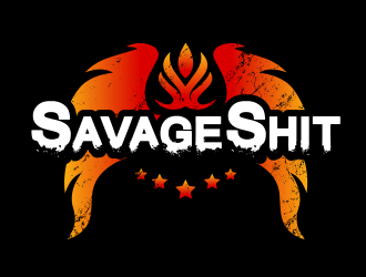 Savage Shit logo design by BeDesign