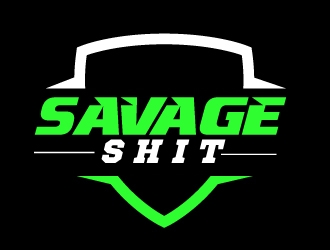 Savage Shit logo design by AamirKhan