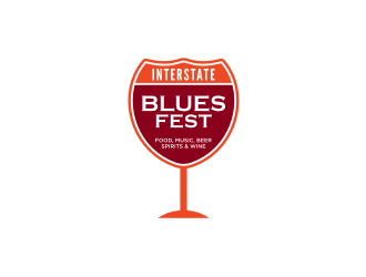 Interstate Blues Fest logo design by blessings
