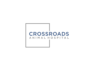 Crossroads Animal Hospital logo design by johana