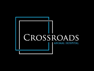 Crossroads Animal Hospital logo design by BrainStorming