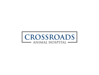 Crossroads Animal Hospital logo design by RIANW