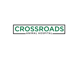 Crossroads Animal Hospital logo design by Sheilla