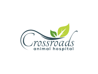 Crossroads Animal Hospital logo design by Devian