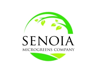 Senoia Microgreens Company logo design by jetzu