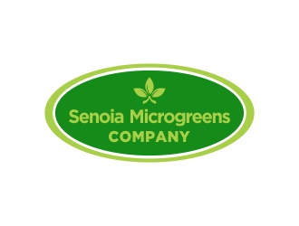 Senoia Microgreens Company logo design by cikiyunn