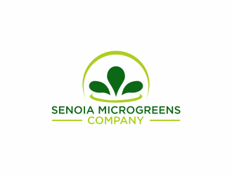 Senoia Microgreens Company logo design by checx