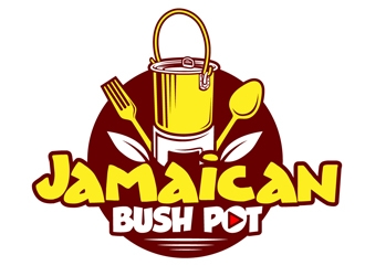Jamaican Bush Pot logo design by DreamLogoDesign
